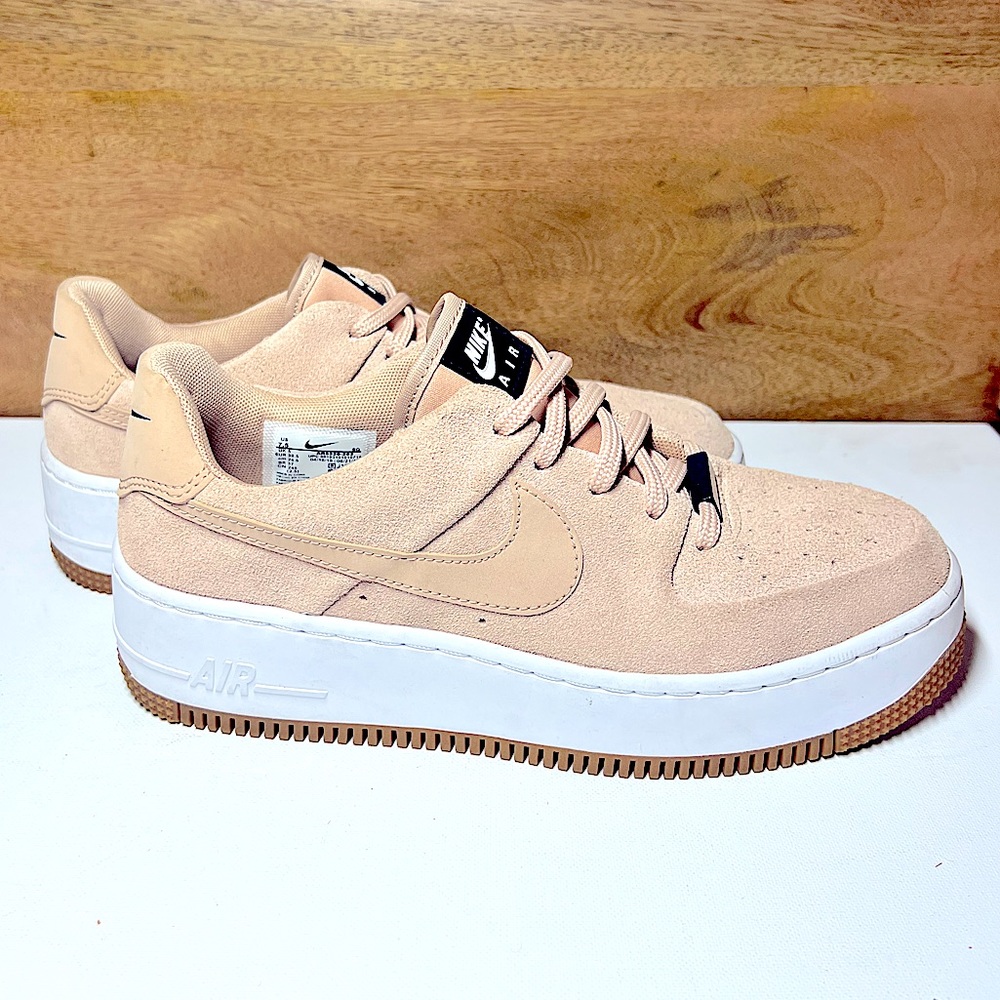 Nike Air Force One Suede Platform Sneaker women’s